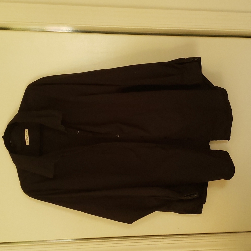 4x old navy black button up